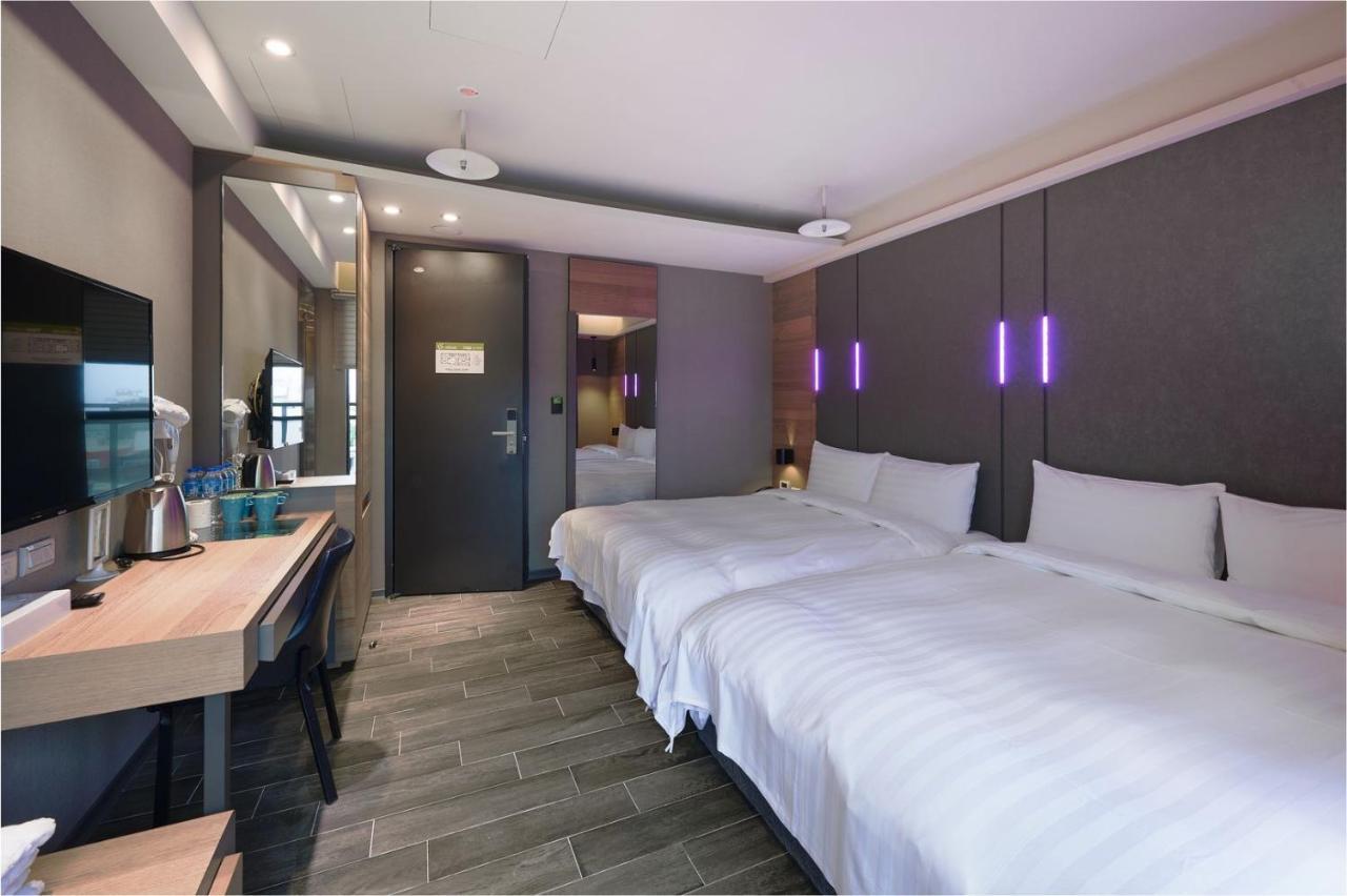 Kiwi Share Hotel Zhongli Esterno foto