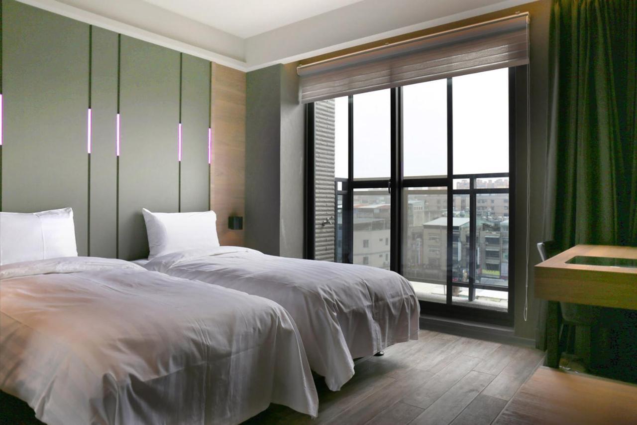Kiwi Share Hotel Zhongli Esterno foto